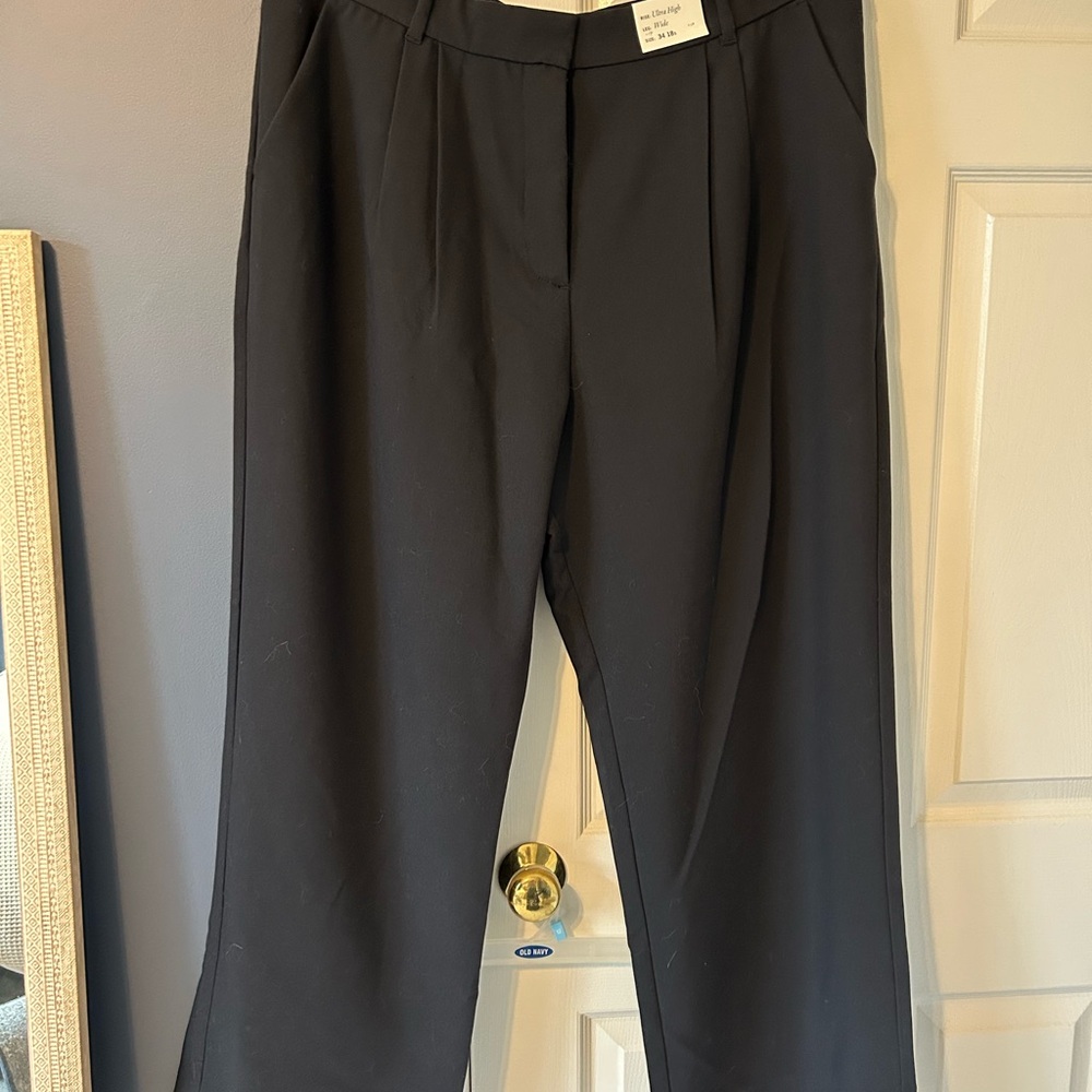 Abercrombie & Fitch Sloane Wide-Leg Pants NWT